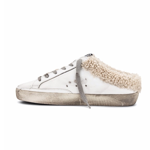 - NEW Golden Goose Superstar Sabot Shearling Sneaker BX16 - Picture 5 of 15